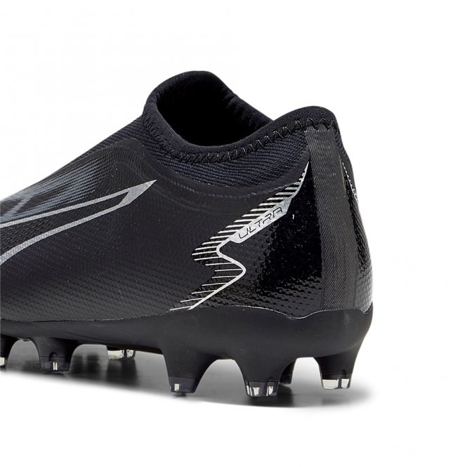 Puma ULTRA MATCH LL FG/AG JR Fussballschuh - black silver