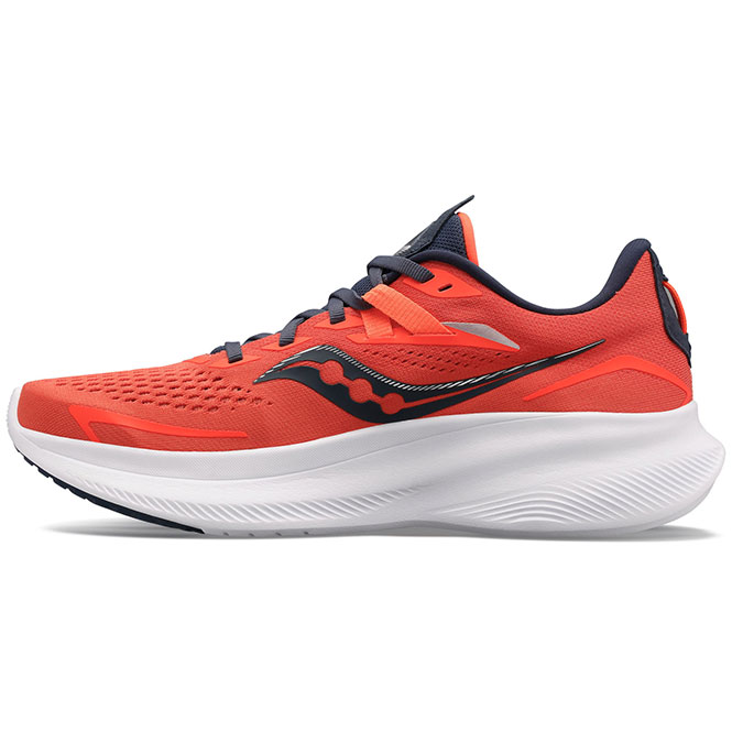 saucony Ride 15 Damen Laufschuh - neon orange