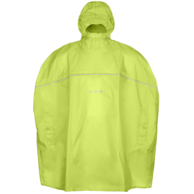 Vaude Grody Poncho Kinder lemon