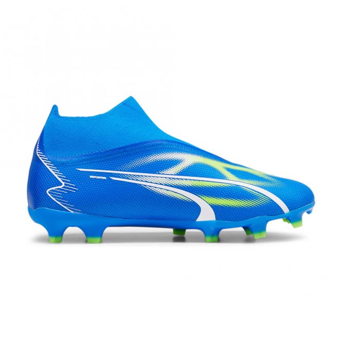 Puma ULTRA MATCH+ LL FG/AG Fussballschuh - blue pro green