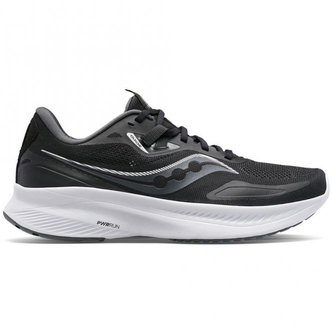 saucony Guide 15 Damen Laufschuh - schwarz/weiss