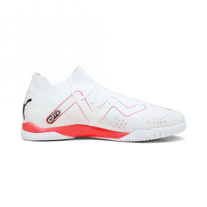 Puma FUTURE MATCH IT Hallenschuh - white black fire red