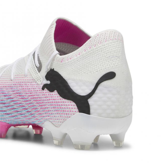 Puma FUTURE 7 ULTIMATE FG/AG Fussballschuh - white poison pink