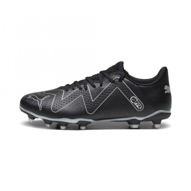 Puma FUTURE PLAY FG/AG Fussballschuh - black silver