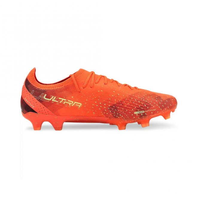 Puma ULTRA Ultimate FG/AG Fussballschuh - fiery coral/fizzy light/puma black