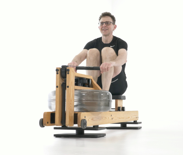 FlowRow Balance-Board für WaterRower Rudergeräte - Eiche