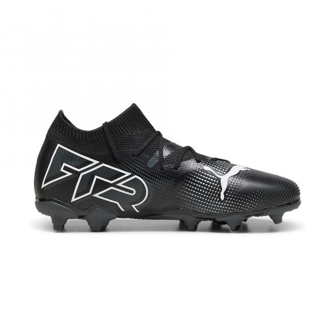 Puma FUTURE 7 MATCH FG/AG JR Fussballschuh - black white