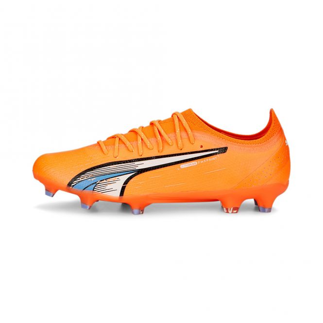 Puma ULTRA ULTIMATE FG/AG Fussballschuh - orange weiss blau