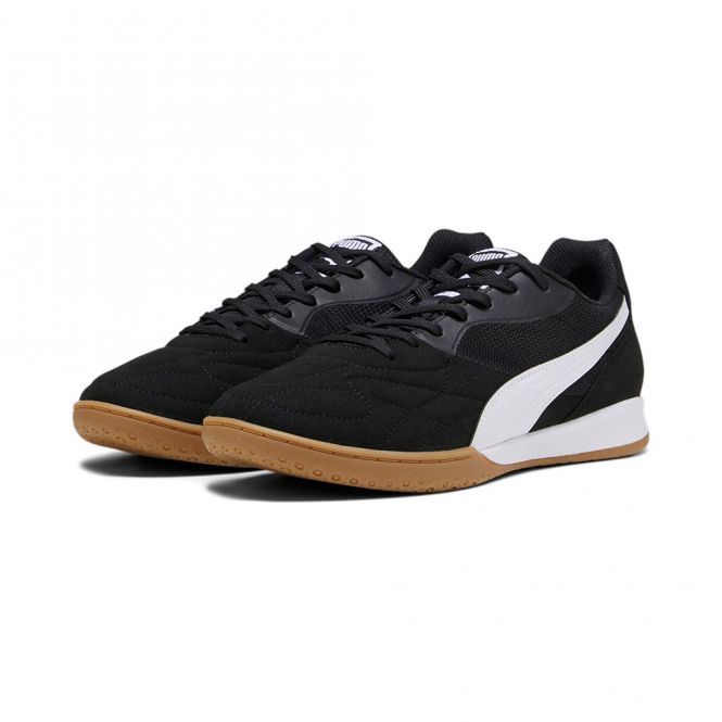 Puma KING TOP IT Hallenschuh - schwarz weiss