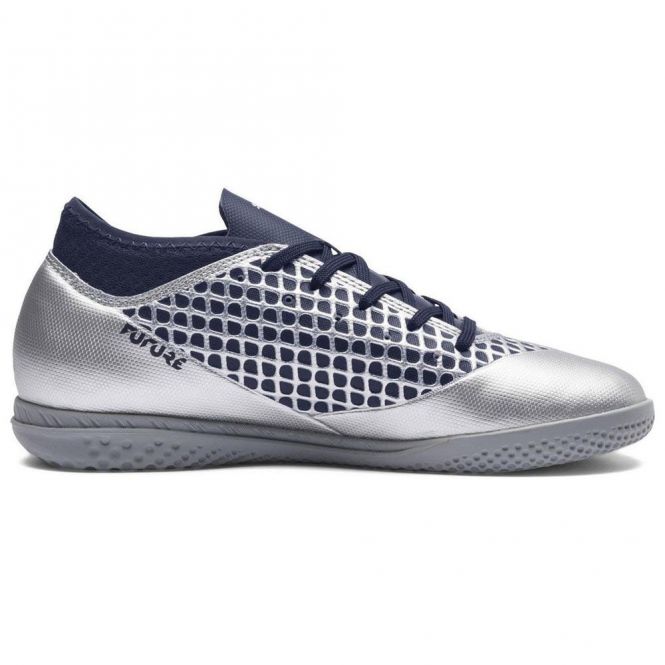 Puma FUTURE 2.4 NETFIT IT Jr Hallschuhe - Silber