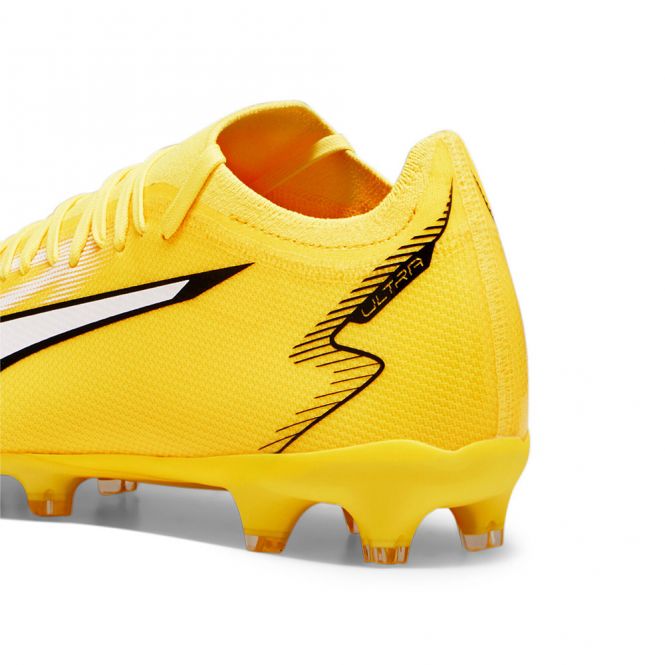 Puma ULTRA MATCH FG/AG Fussballschuh - yellow white black