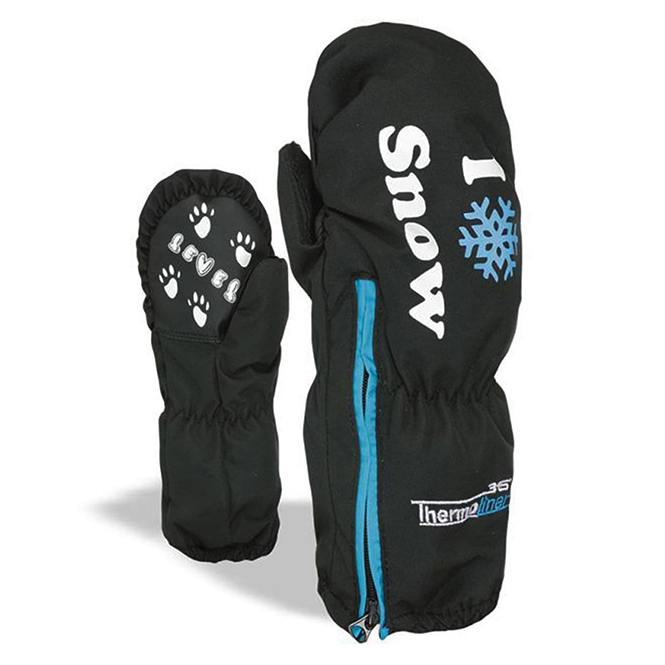 Level Kinder Skihandschuh Kiddy Mitt Snow