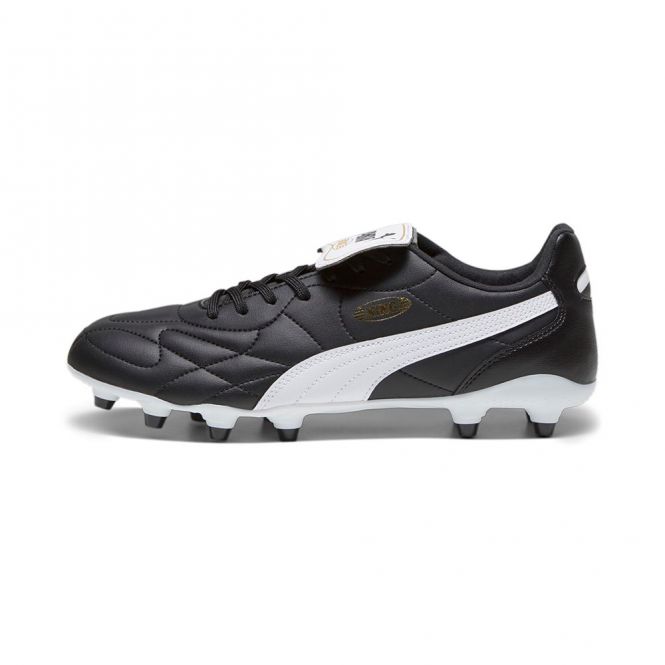 Puma KING TOP FG/AG Fussballschuh - schwarz weiss