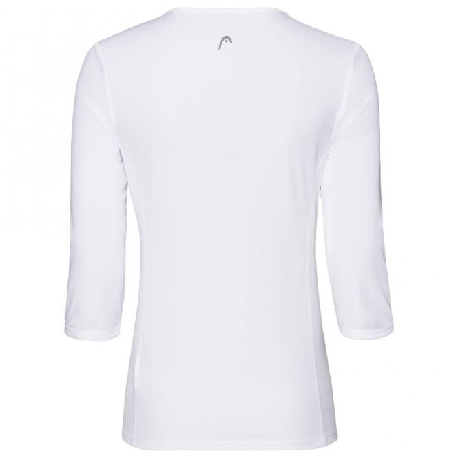 Head Club Tech 3/4 T-Shirt Damen - weiss