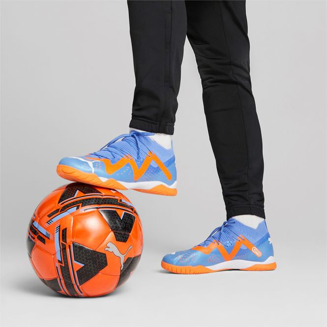 Puma FUTURE MATCH IT Hallenschuh - orange blau