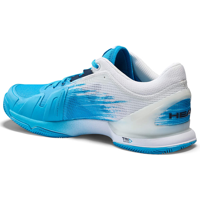 Head Sprint Pro 3.0 Clay Herren Tennisschuh weiß blau