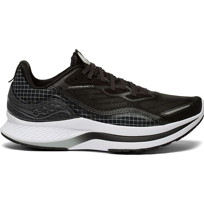 saucony Endorphin Shift 2 Herren Laufschuh - schwarz weiß