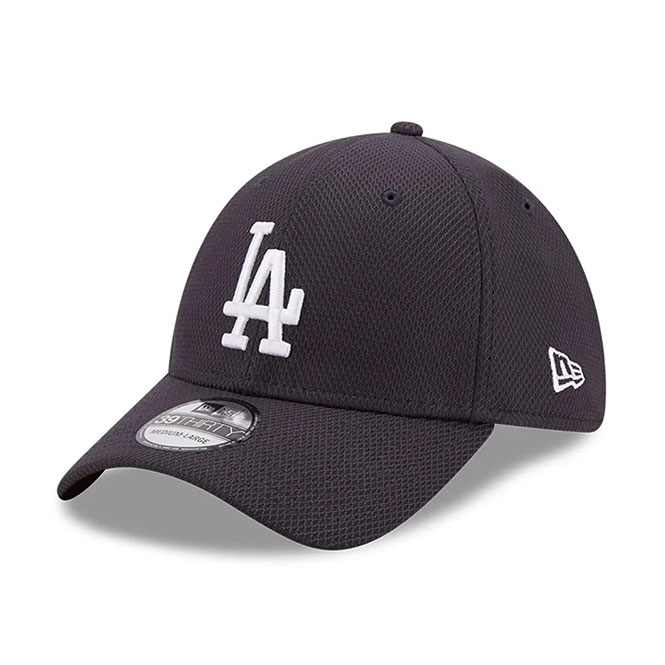 New Era LA Dodgers 39thirty diamond cap - dunkelblau