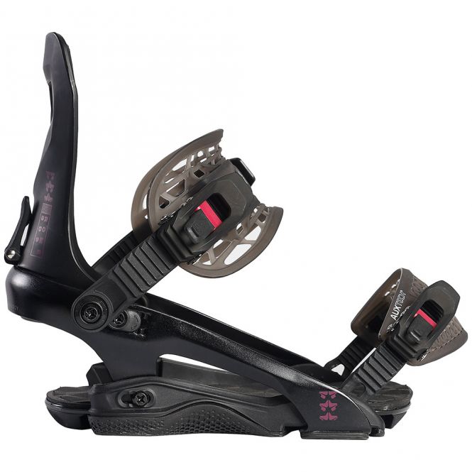 ROME SDS Brass Damen Snowboardbindung - Black 2023