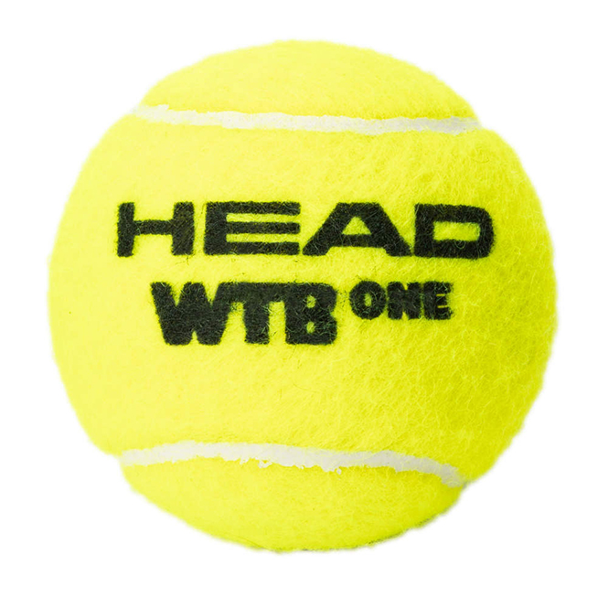 HEAD WTB ONE 4er Dose Tennisbälle - Offizieller WTB Spielball