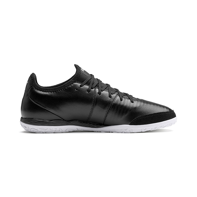 Puma King Pro IT Hallenschuh Schwarz Weiß