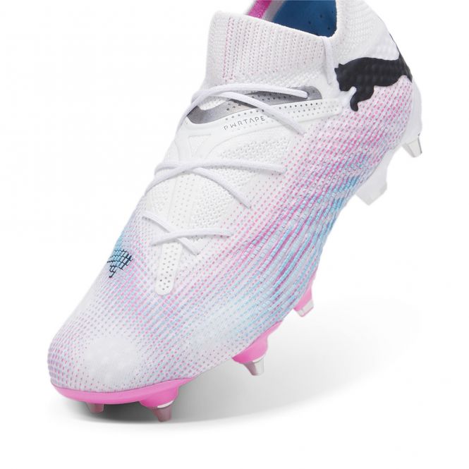 Puma FUTURE 7 ULTIMATE MxSG Fussballschuh - white poison pink