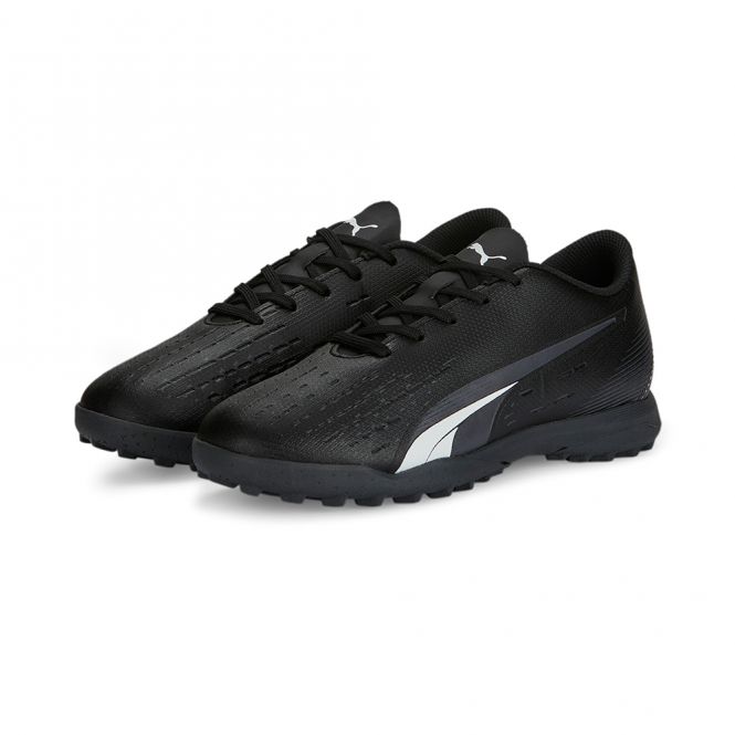 Puma ULTRA PLAY TT JR Kunstrasenschuh - black white