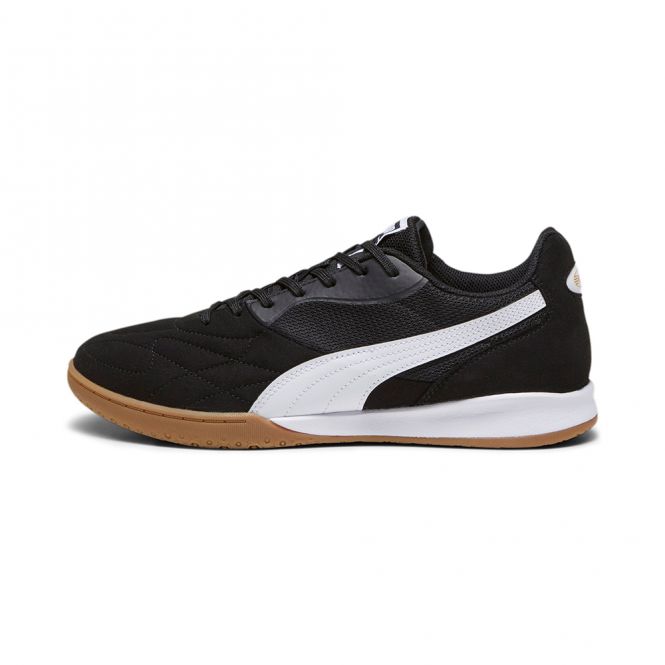 Puma KING TOP IT Hallenschuh - schwarz weiss