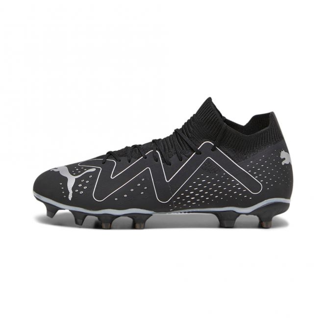 Puma FUTURE MATCH FG/AG Fussballschuh - black silver