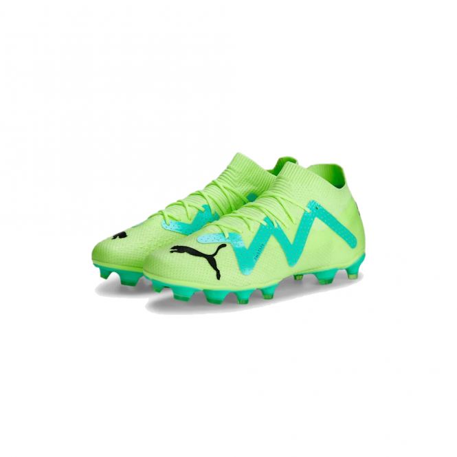 Puma FUTURE PRO FG/AG Fussballschuh - Fast Yellow/Black Electric Peppermint