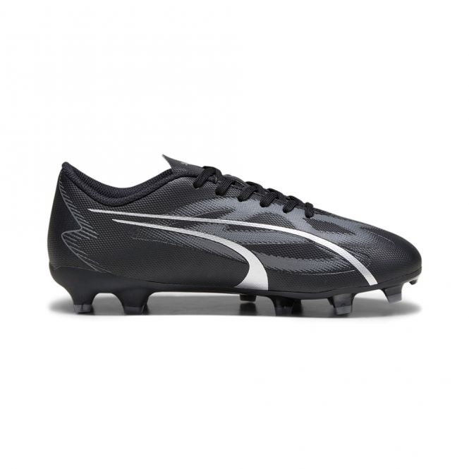 Puma ULTRA PLAY FG/AG JR Fussballschuh - black silver