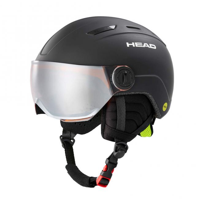 Head MOJO MIPS Kinder Skihelm mit Visier - schwarz