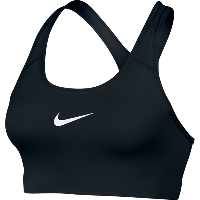 Nike Classic Swoosh Bra Schwarz