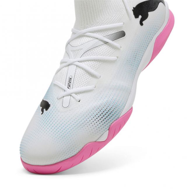 Puma FUTURE 7 MATCH IT Hallenschuh - white poison pink