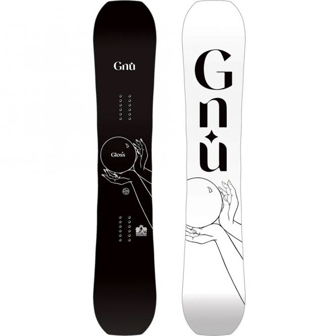 GNU Gloss All-Mountain-Freestyle Snowboard Damen 2024