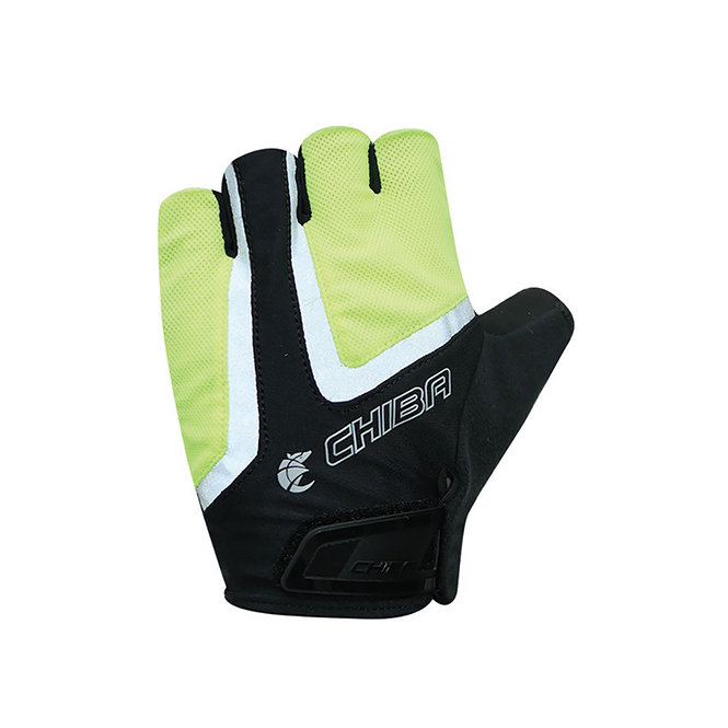 Chiba Gel Air Reflex Fahrrad Handschuhe neongelb