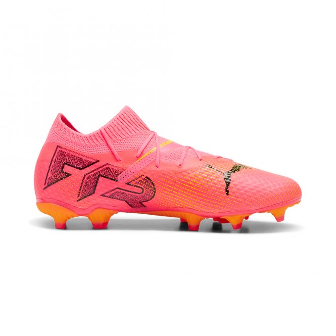 Puma FUTURE 7 PRO FG/AG Fussballschuh - Sun Stream/Black Sunset Glow