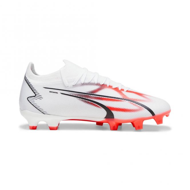 Puma ULTRA MATCH FG/AG WN's Damen Fussballschuh - white black fire red