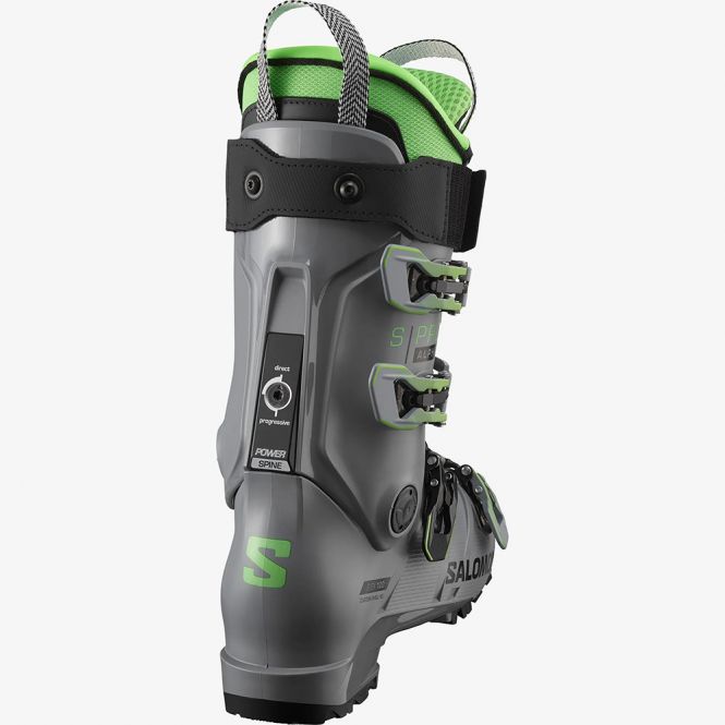 Salomon S/PRO Alpha 120 Herren Skischuhe - grau grün 2023