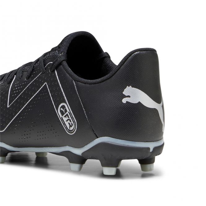 Puma FUTURE PLAY FG/AG Fussballschuh - black silver