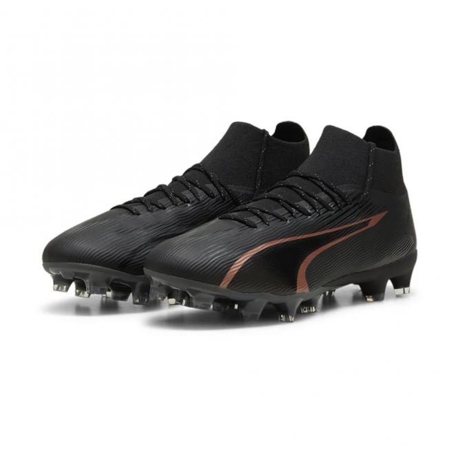 Puma ULTRA PRO FG/AG Fussballschuh - black copper rose