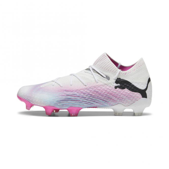 Puma FUTURE 7 ULTIMATE FG/AG Fussballschuh - white poison pink