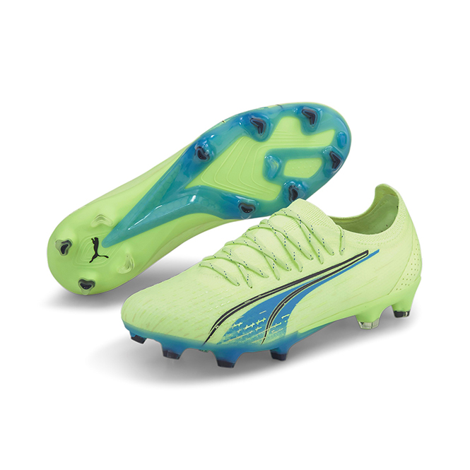 Puma ULTRA Ultimate FG/AG Fussballschuh - fizzy light parisian night blue glimmer