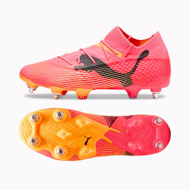 Puma FUTURE 7 ULTIMATE MxSG Fussballschuh - Sunset Glow/Black Sun Stream