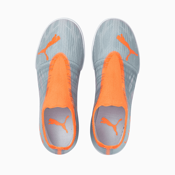 Puma ULTRA 3.4 TT Jr. Kunstrasenschuh - silber orange