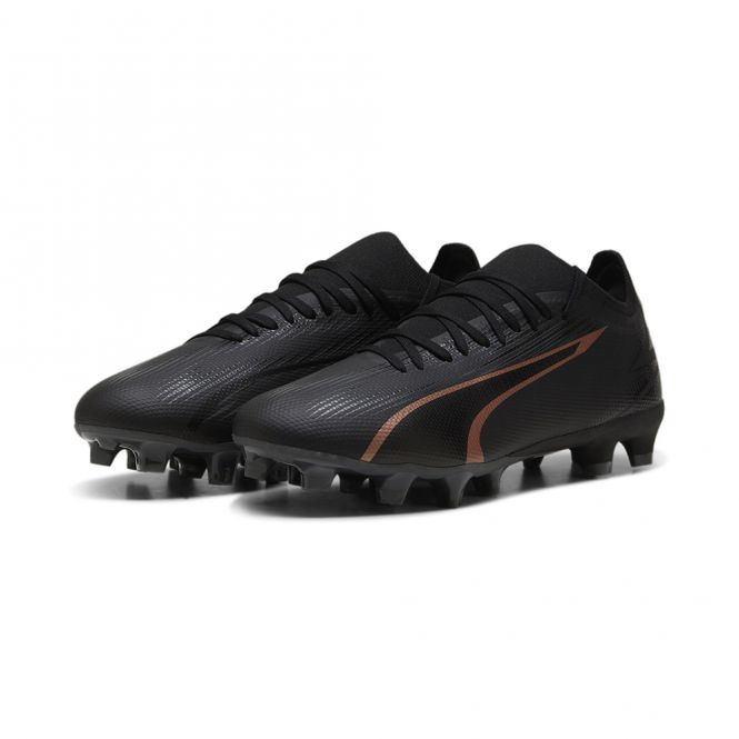 Puma ULTRA MATCH FG/AG Fussballschuh - black copper rose