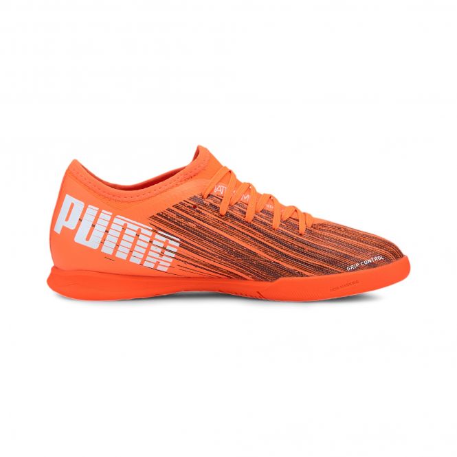 Puma ULTRA 3.1 IT Jr. Hallenschuh shocking orange schwarz