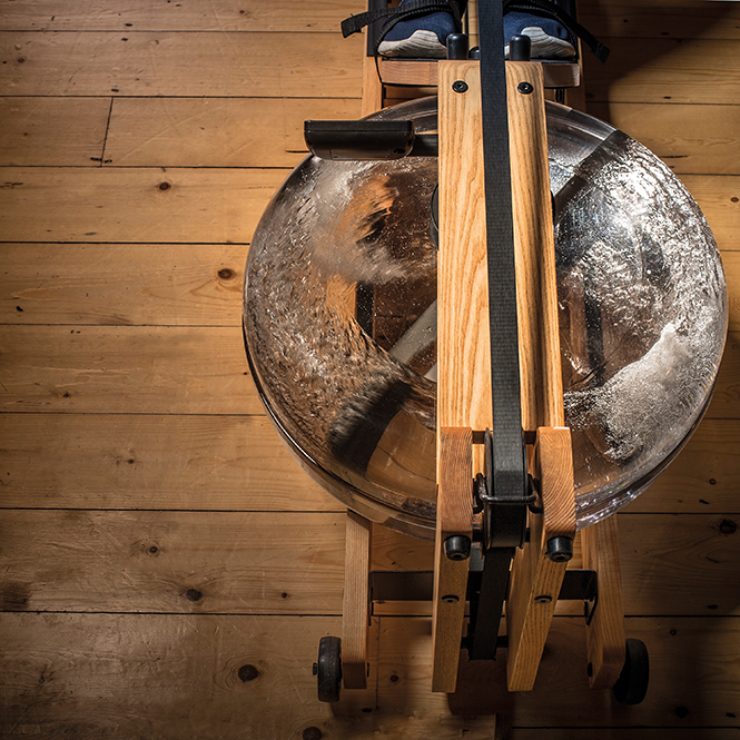 WaterRower Rudergerät mit Monitor | Eiche