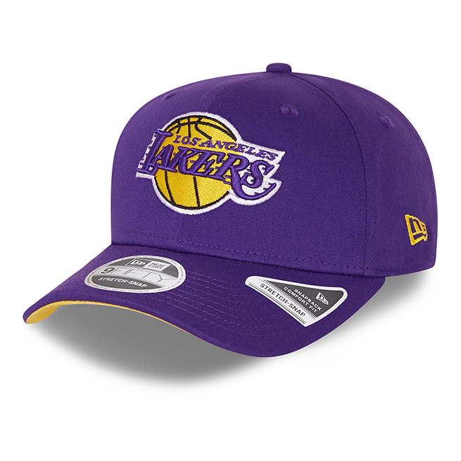 New Era Snapback 9FIFTY Stretch Snap LA Lakers - Lila