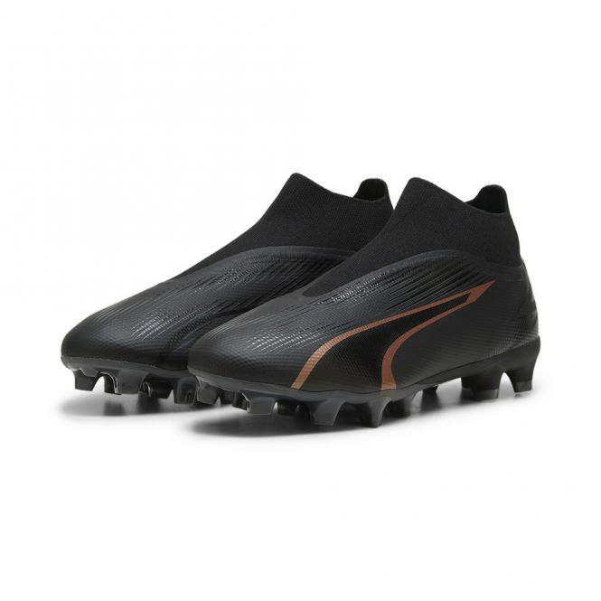 Puma ULTRA MATCH+ LL FG/AG Fussballschuh - black copper rose